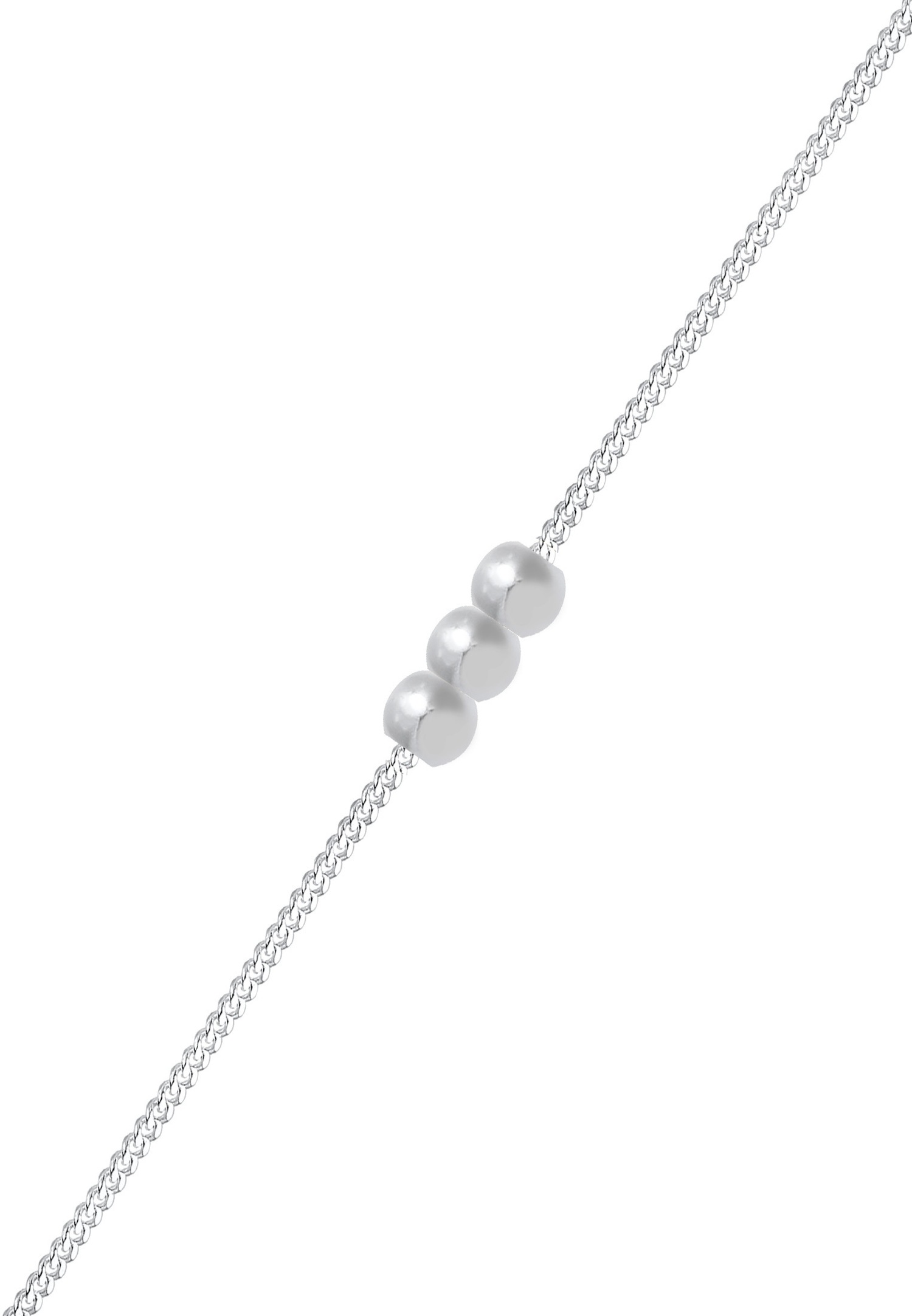 Elli Tendances de la balle à collier pour dames en argent sterling 925
