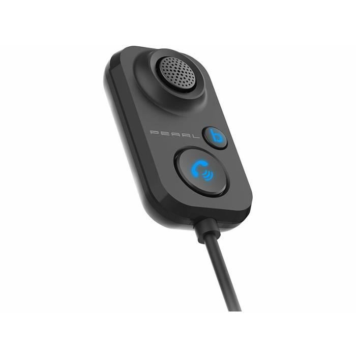 Kit mains libres - CALLSTEL - Bluetooth 5.0 - Noir - Compatible avec Siri et Google Assistant