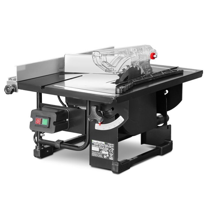 Scie circulaire sur table - CONSTRUCTOR - 800W - Lame 200mm - 24 dents - Profondeur 43mm