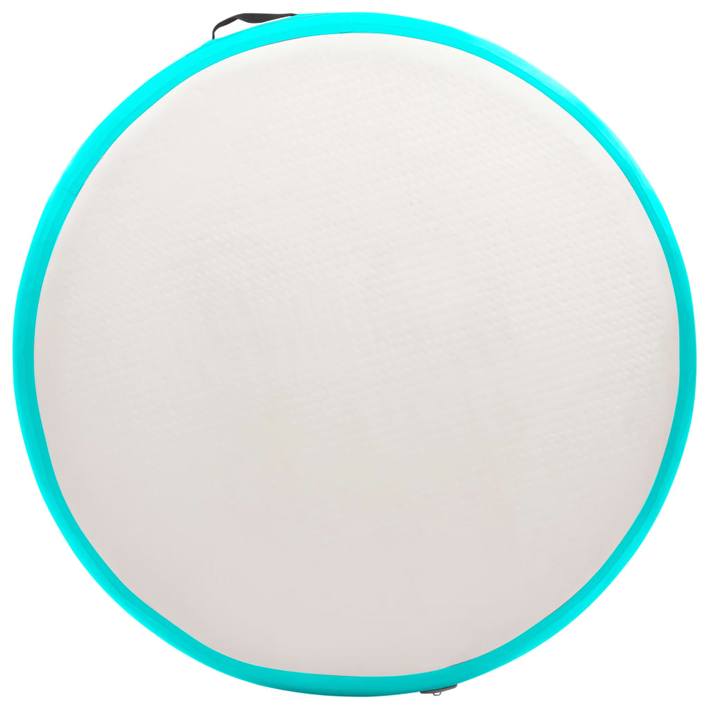 Nafukovací gymnastická podložka s pumpou Vidaxl 100x100x10 cm