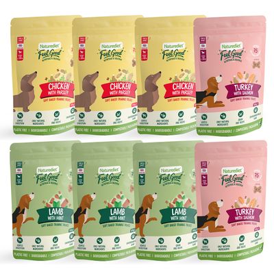 Naturediet Feel Good Soft Baked Training Treats - Mixed Pack