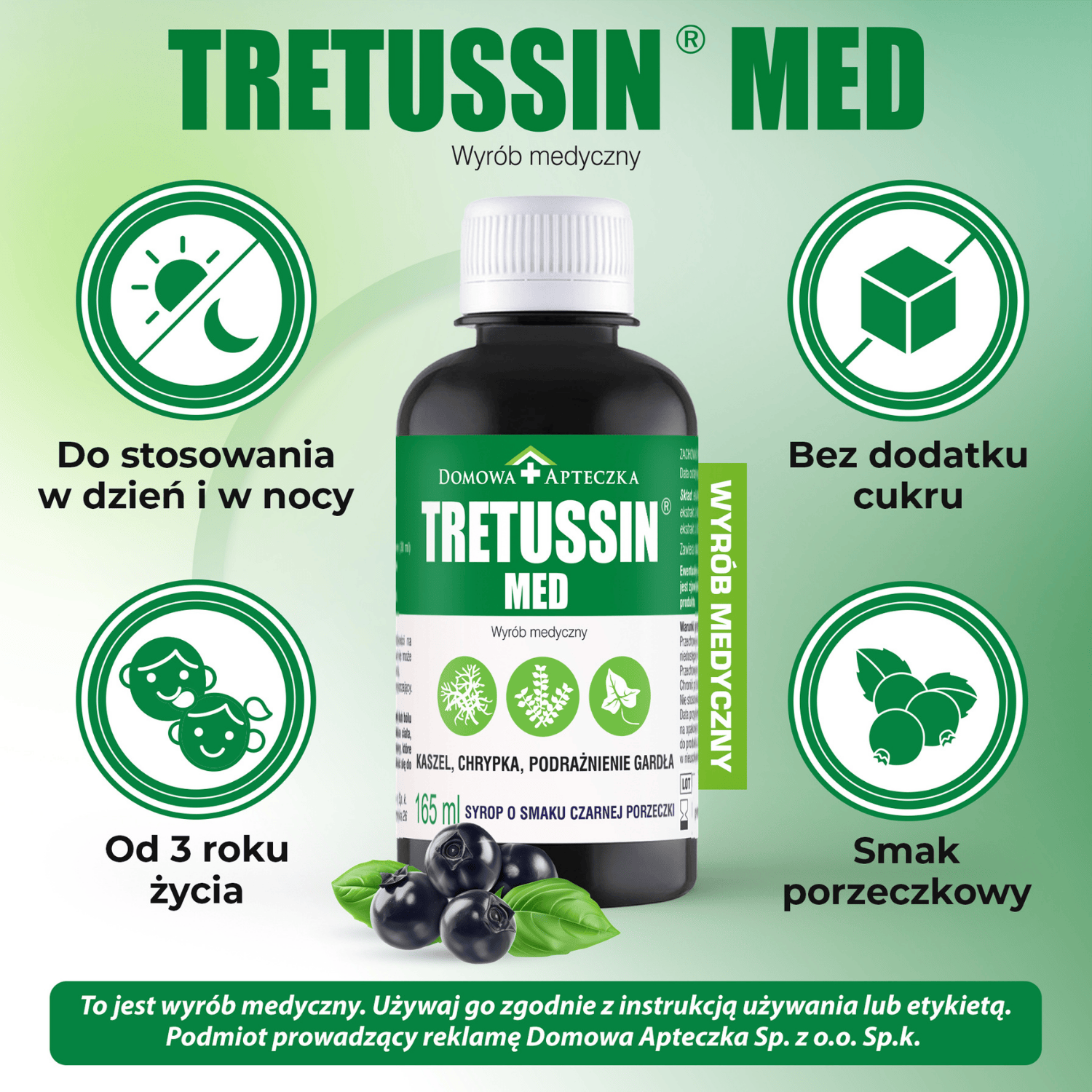 Tretussin med Home First Aid Kit