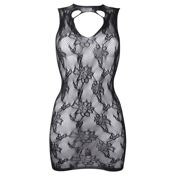 Minišaty Le Désir s čipkou<br>čierne, veľkosť S-XL