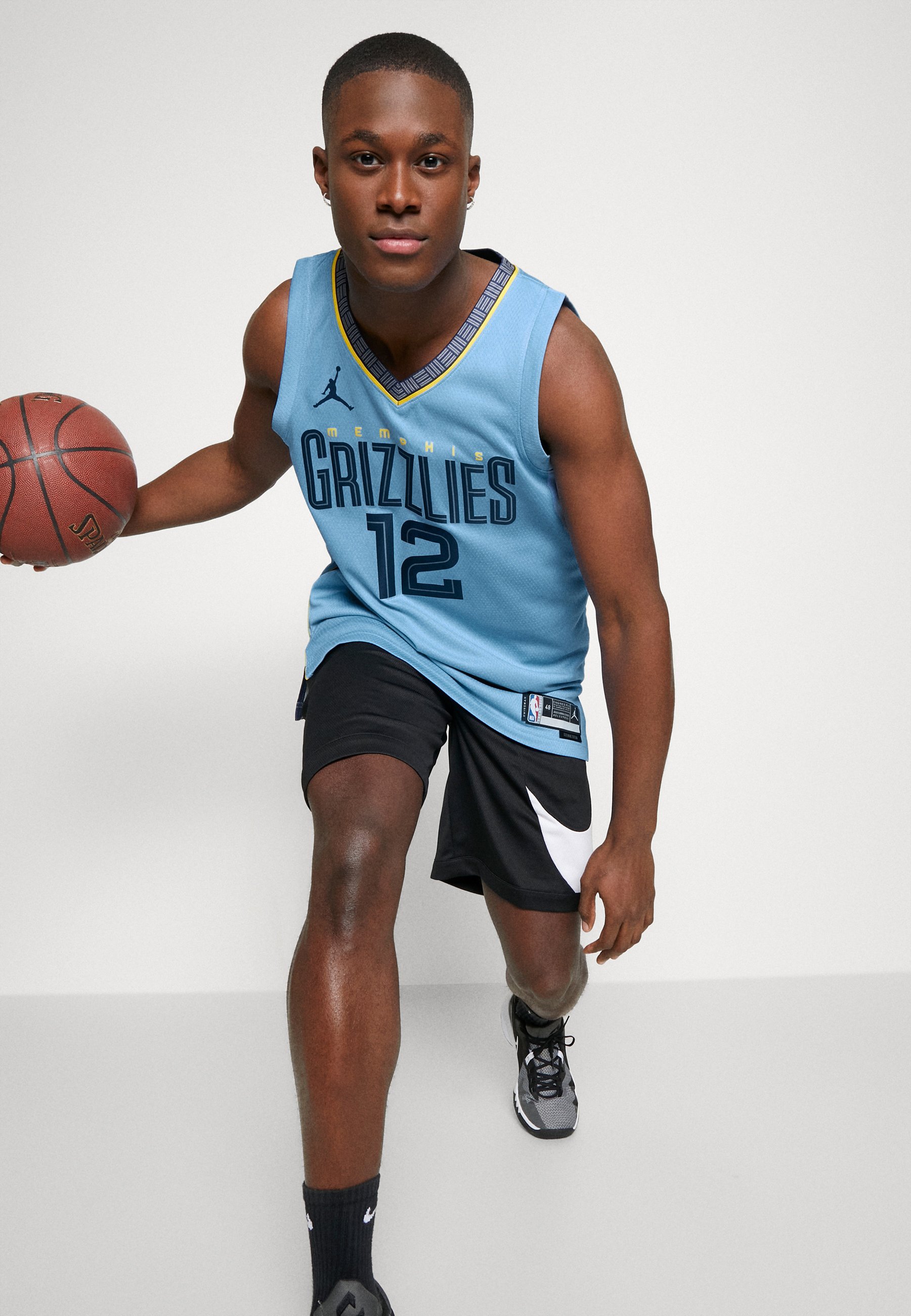 Maillot Nike Performance NBA JA MORANT MEMPHIS GRIZZLIES - Bleu clair