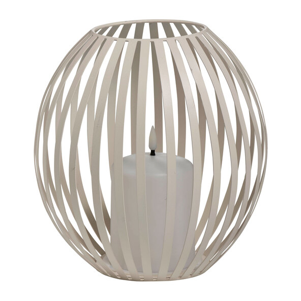 LED-ljuslykta, vit