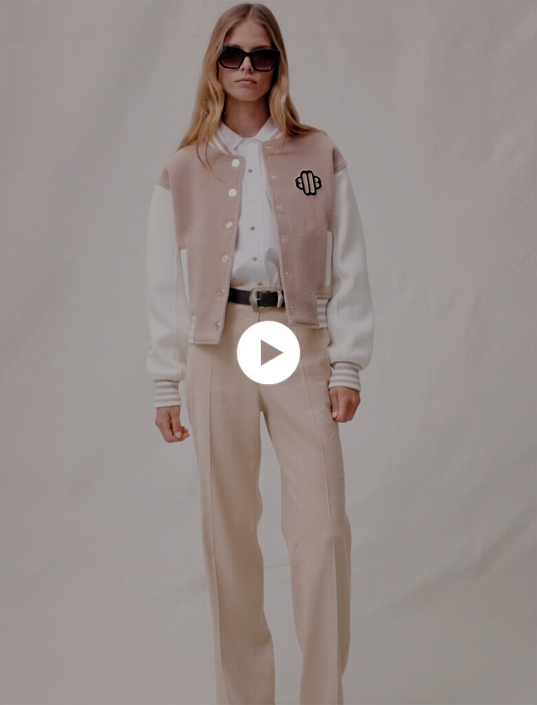 Rechte broek - Beige