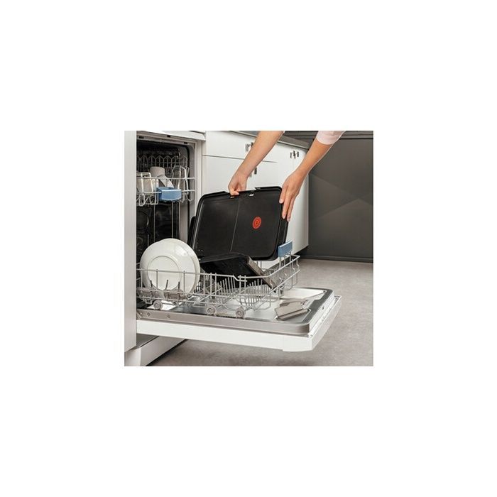 Electric griddle - Tefal - Booster CB641810 - 2200W - 2 cooking zones - Adjustable thermostat