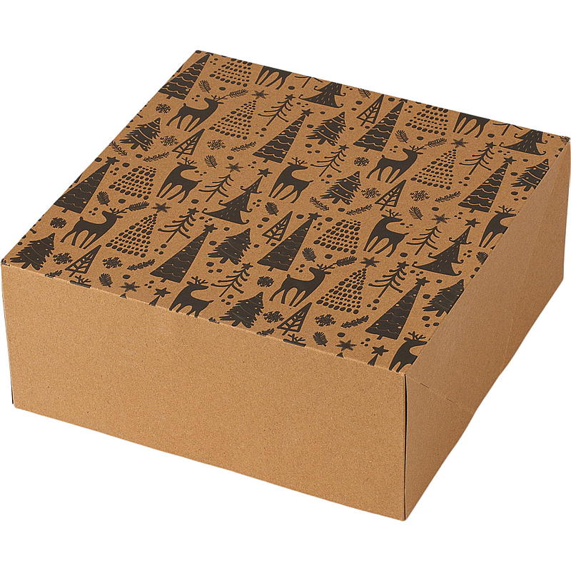 Caja de regalo para el hogar, paquete de 3 unidades con tapa y base.