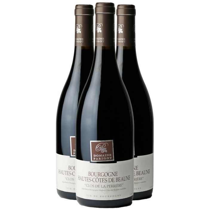Domaine Parigot Père et Fils Bourgogne Hautes Côtes de Beaune Clos de la Pérrière 2024 - Vino Tinto Borgoña (3x75cl)