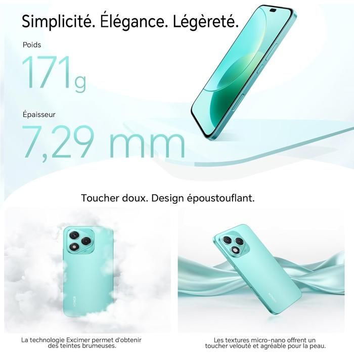 Smartphone Honor 400 Lite 5G de 12 GB/256 GB, color verde (Marrs Green), doble SIM