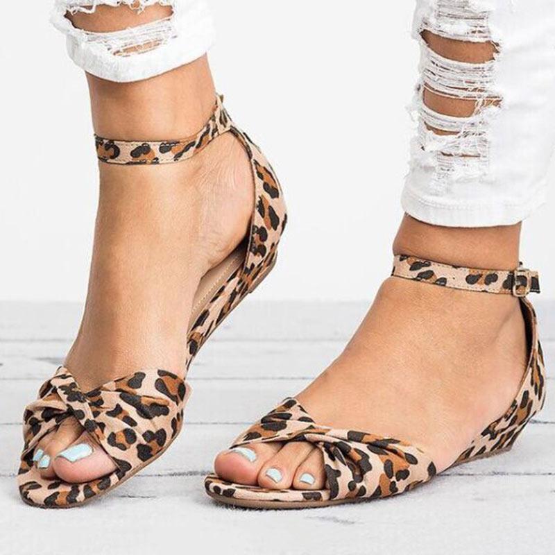 Sandali da donna con zeppa, scarpe estive da donna, scarpe casual con punta aperta, sandali con tacco basso, taglie forti da donna