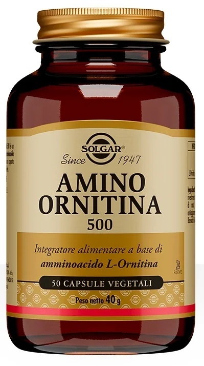 Amino Ornithine 500 50 plantaardige capsules
