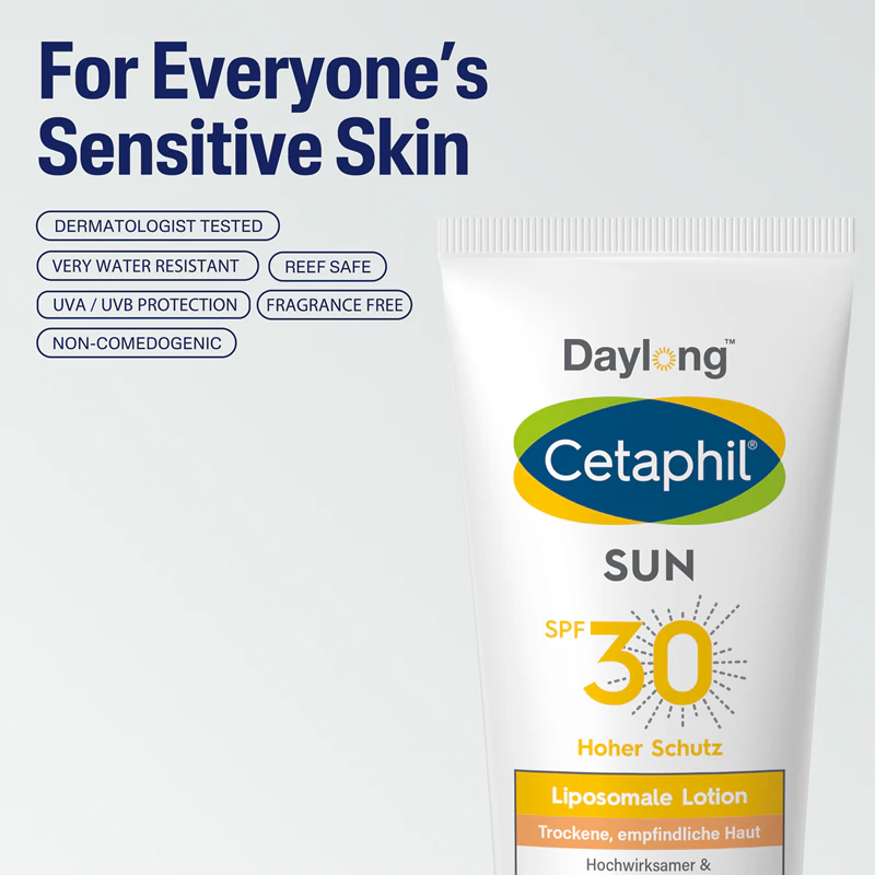 Cetaphil SUN Liposomal Lotion Sonnenschutz für empfindliche Haut (Daylong)