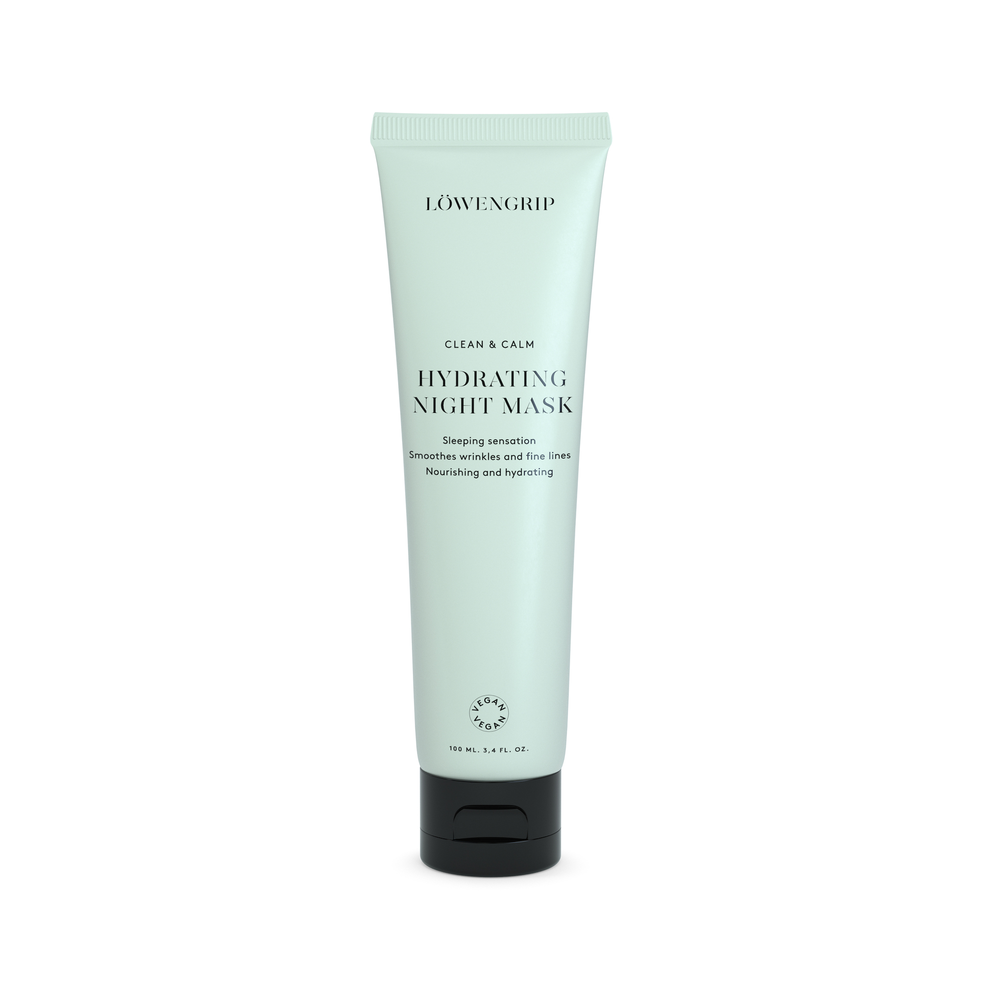 Măști faciale hidratante de noapte Clean & Calm 100 ml - Löwengrip