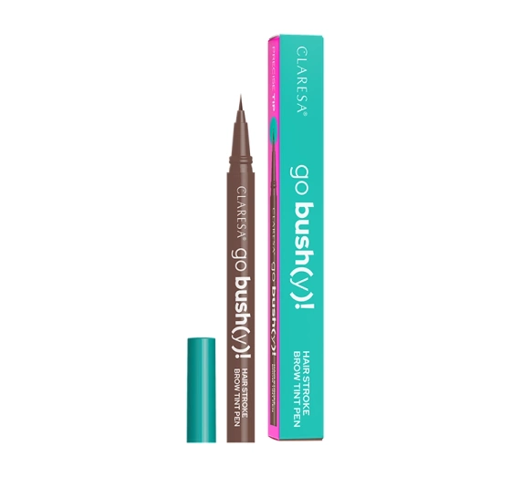 Claresa Go Bushy pisak do brwi 02 Choco Brown 3 g