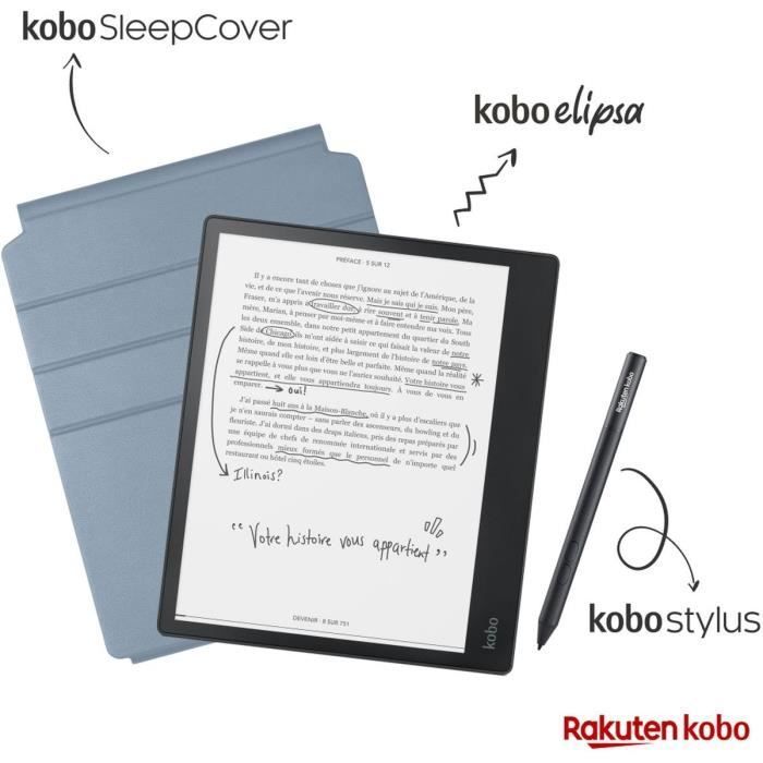 KOBO Elipsa eReader - 10,3 inch - 32 GB + beschermhoes + stylus