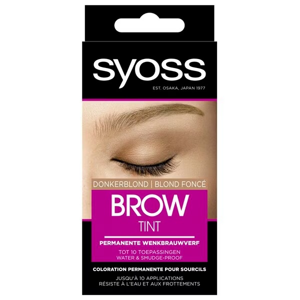 Syoss Brow Tint tamno plava trajna boja za obrve