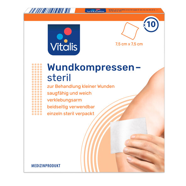Steril wundkompress, 3-pack