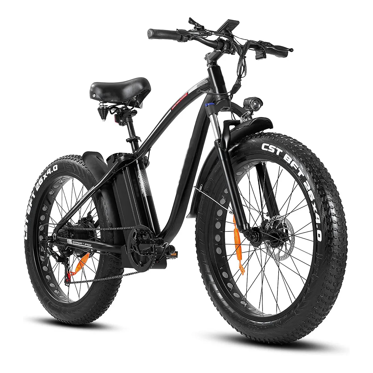 Rea på rea Elcykel för utomhusbruk med 48V / 15Ah litiumbatteri