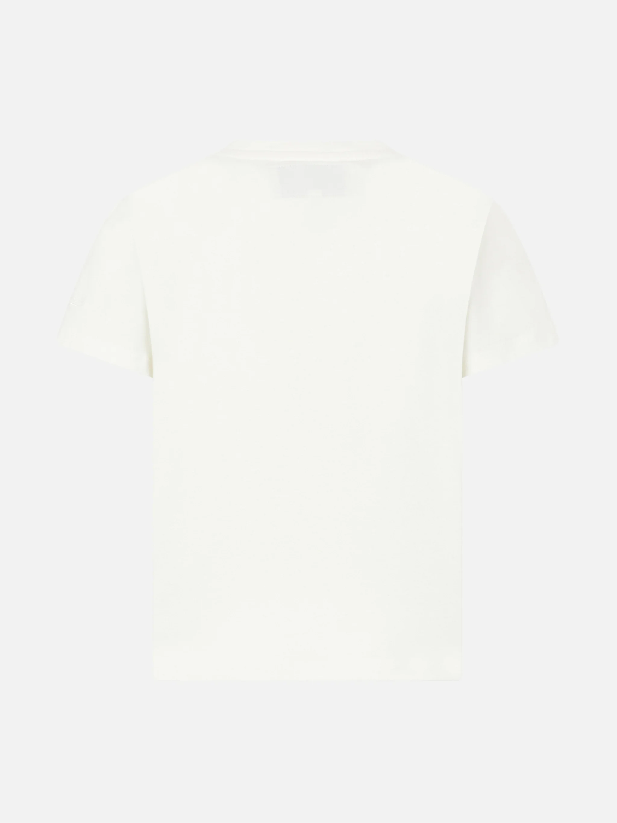 T-shirt van zwaar katoen voor meisjes met Barbie St. Barth-print | EDI