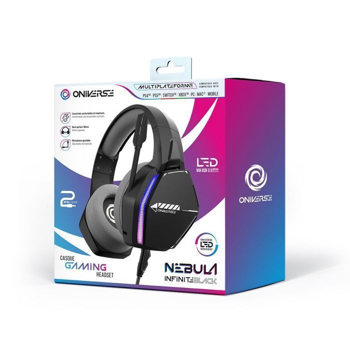 Auriculares con cable | Oniverse | Infinite Black - Accesorio - SWITCH
