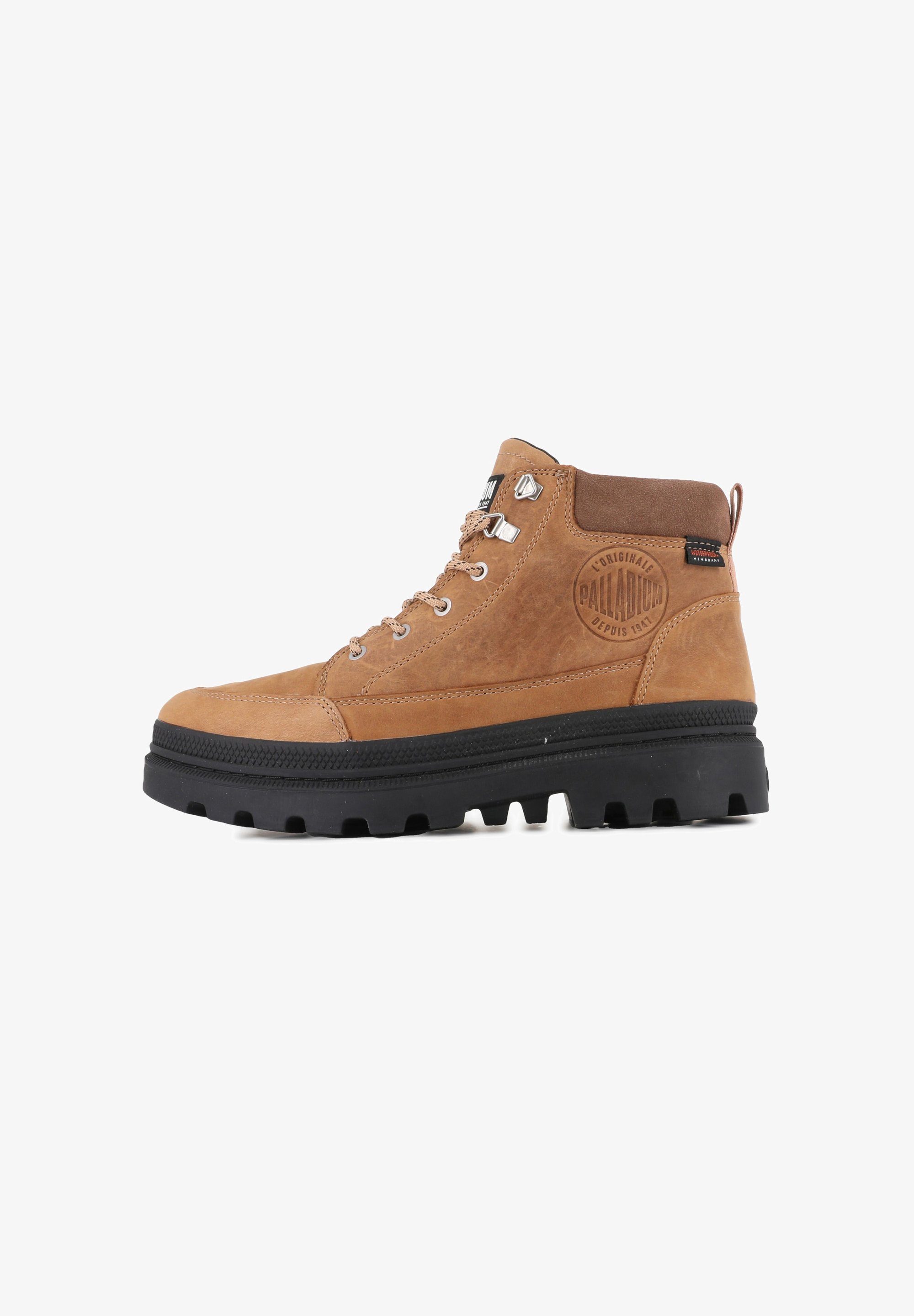 Bottines à lacets Palladium - marron foncé