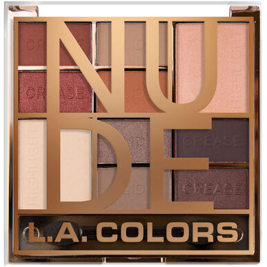LA COLORS Color Block Nude -luomiväripaletti 1 kpl 1 kpl