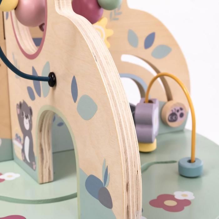Multi-Game Table - Educational Toy - MAMABRUM - Multifunctional Tree - 4 Activity Zones