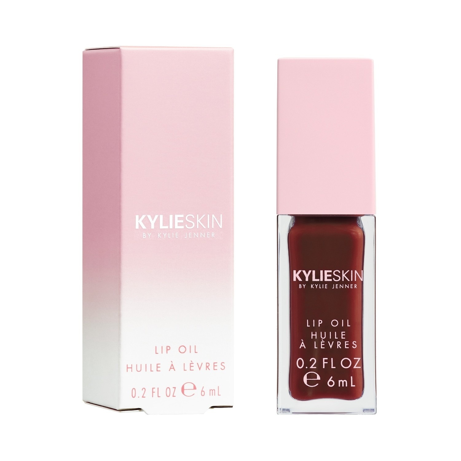 KYLIE SKIN lūpu eļļa, kas obligāti jāizmēģina Kylie Skin lūpu eļļa – lazdu riekstu krēms, 6 ml – 6 ml