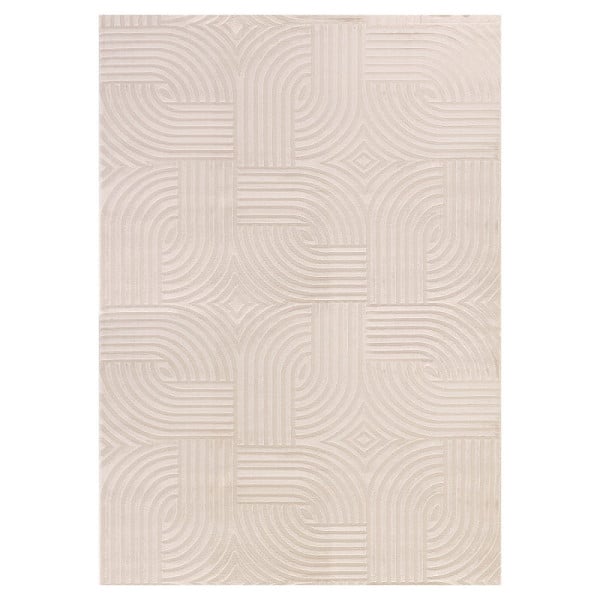 Dywan nowoczesny 3D Sahara Iluzja beżowy 80 cm x 150 cm