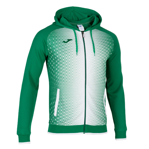  Veste à capuche Joma Supernova verte et blanche