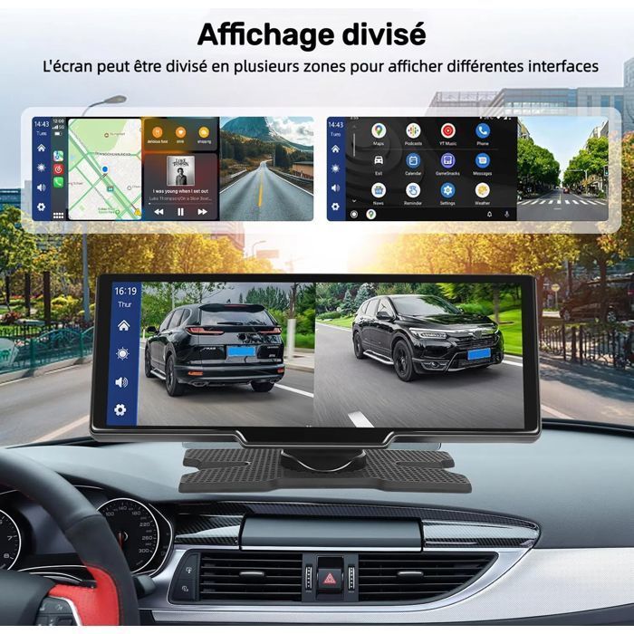 Autoradio con touchscreen da 10,26