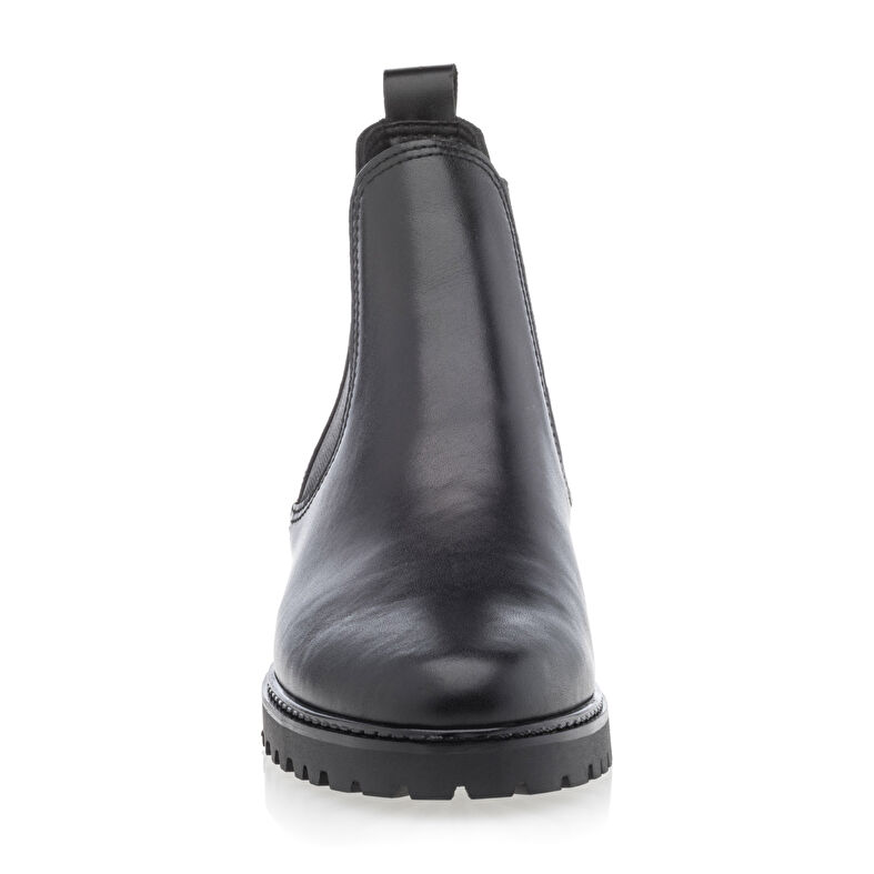 Schwarze Damenstiefel / Stiefeletten