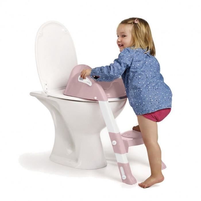 Redutor de Assento Sanitário THERMOBABY Kiddyloo® - Rosa Claro