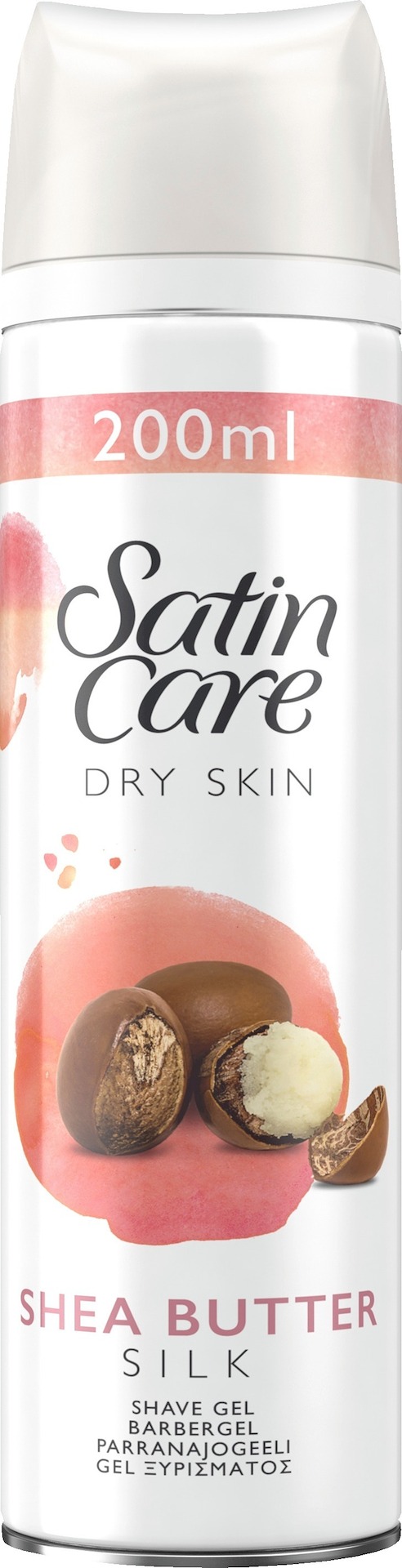 Gel de ras Satin Care pentru piele uscată 200 ml - Gillette