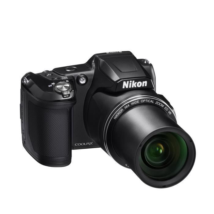 NIKON COOLPIX L840 Schwarze Bridge-Digitalkamera