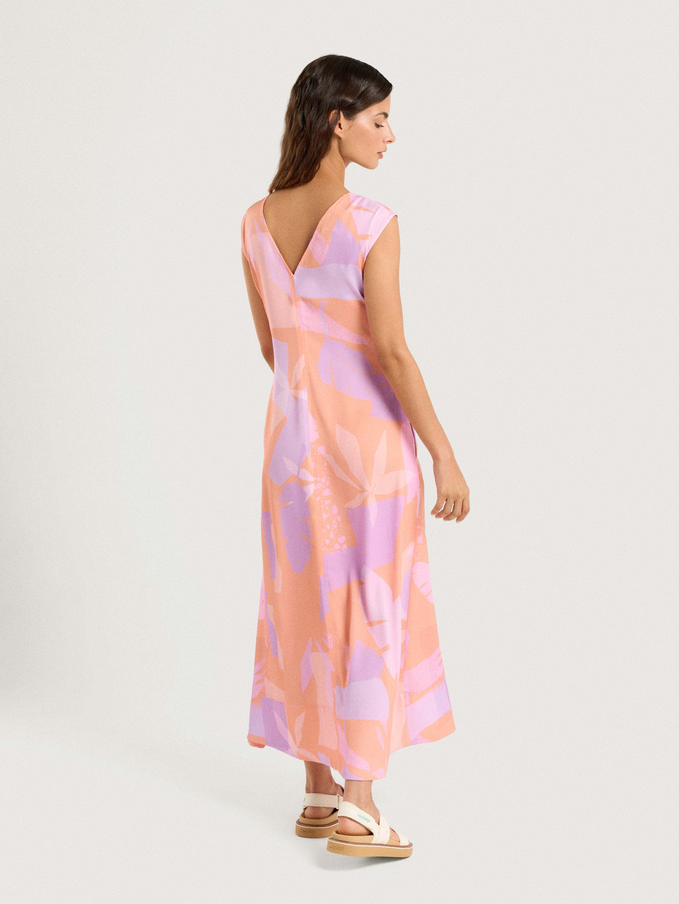 VESTIDO AEOLIAN NARANJA