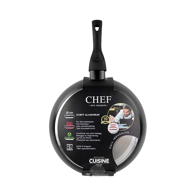 Cuisine Chef Bratpfanne ø 28 cm Aluminium Chef