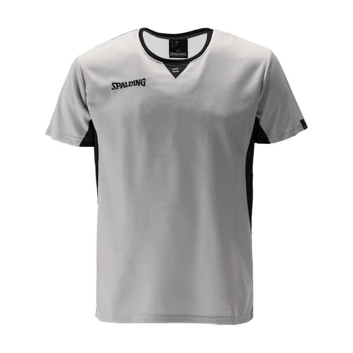 Maillot de basket - SPALDING - Referee - Gris - Adulte - Homme