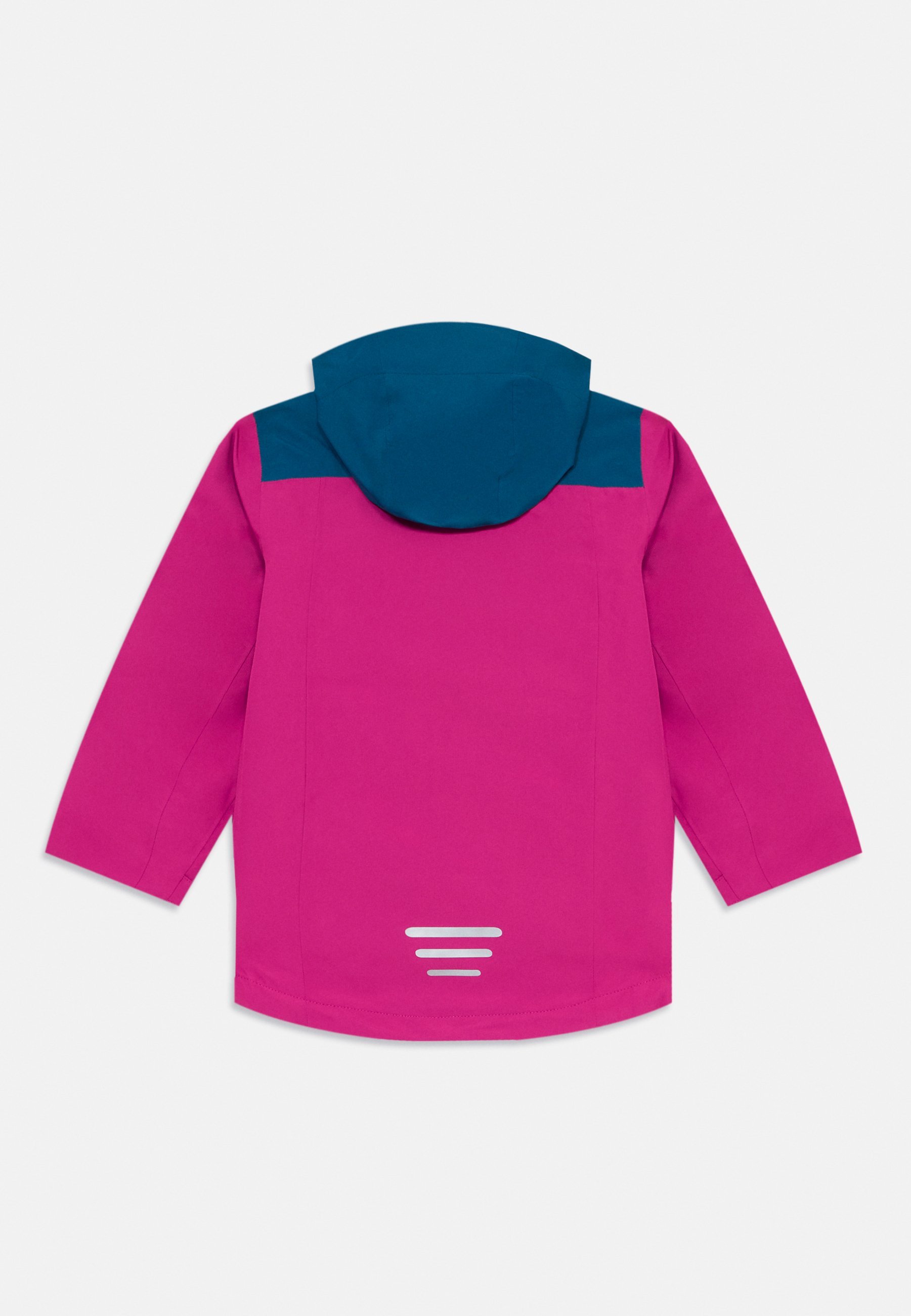 TROLLKIDS BERGEN - Veste d'extérieur - framboise vive/bleu madère/turquoise foncé
