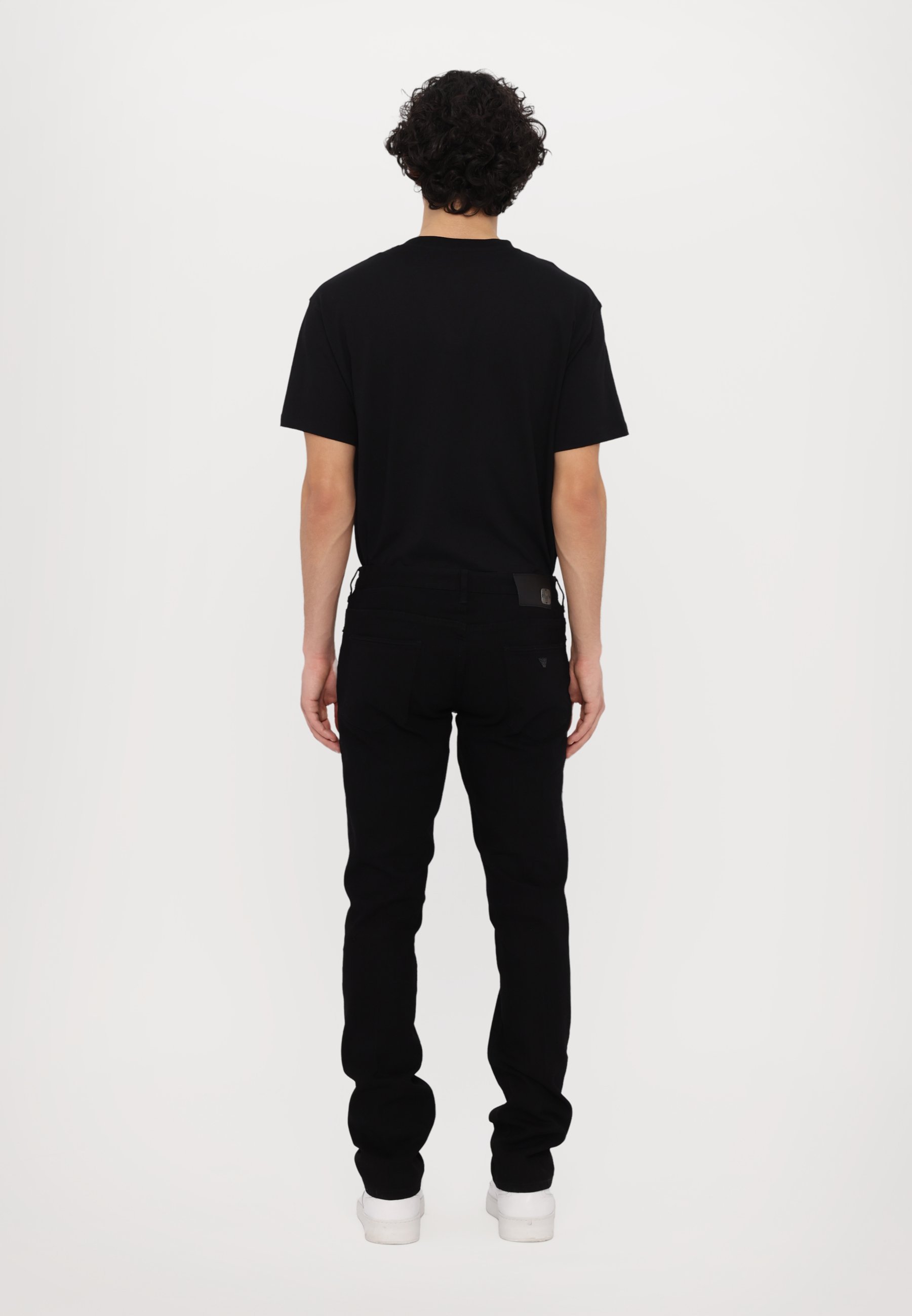 Pantaloni Emporio Armani a 5 tasche - Jeans slim fit - denim nero