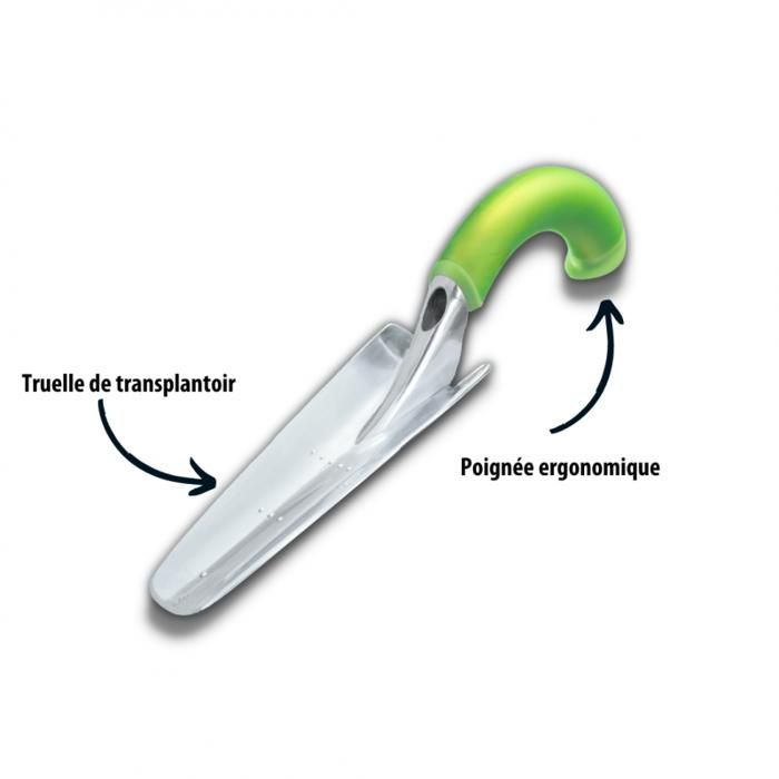 RootSlayer à Main + Transplantoir ergonomique - Outils multifonctions pour votre jardin - Jardinage