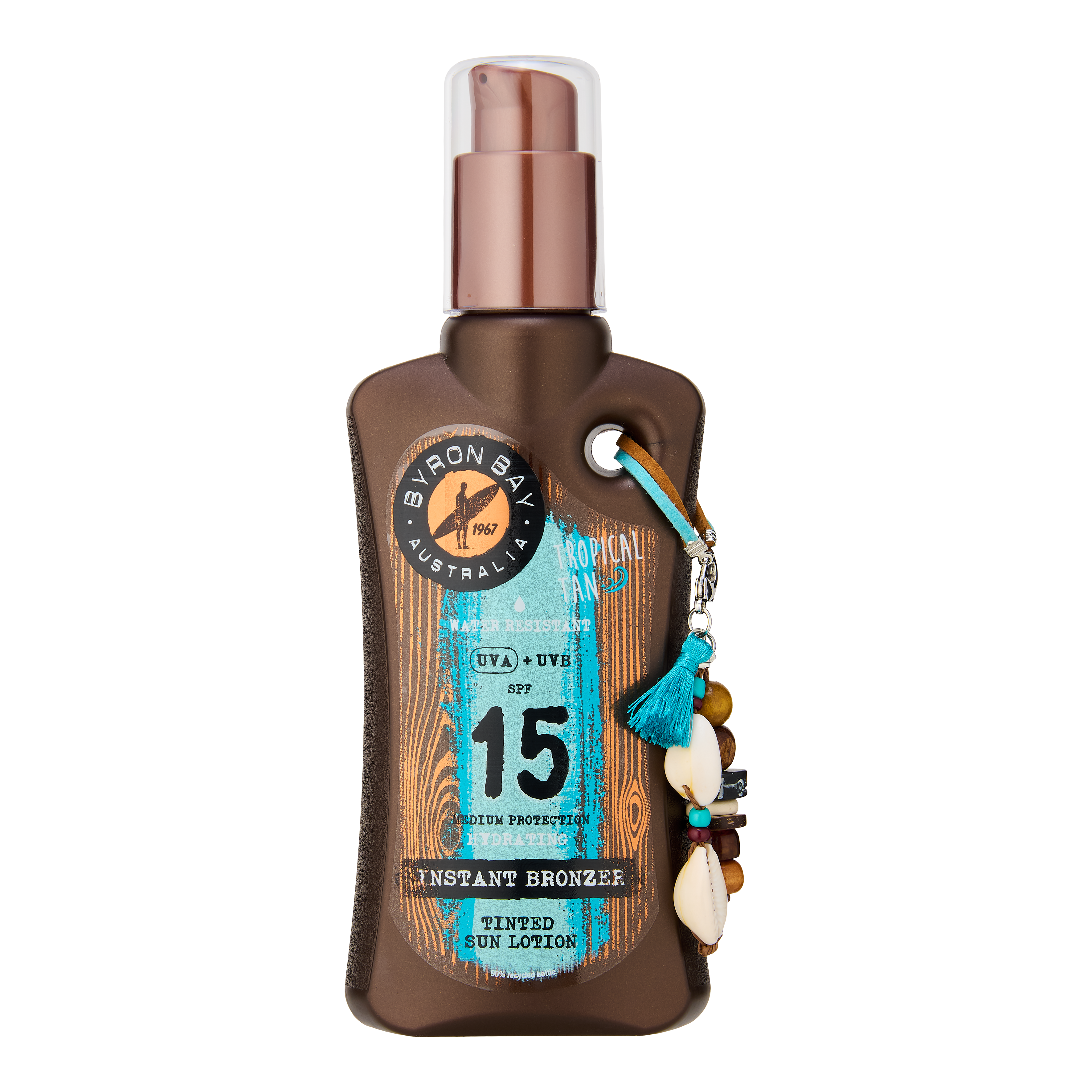 Инстант бронзер тонирана лосион за сунчање SPF 15 Бронзери