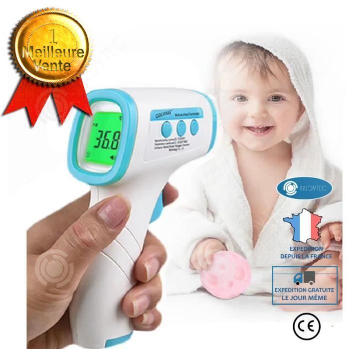 I® Tragbares Infrarot-Stirnthermometer, berührungsloses Stirnthermometer