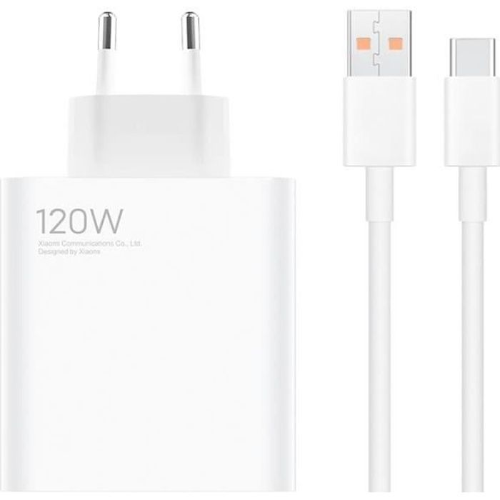 Xiaomi MDY-13-EE 120W Type-C Fast Charging AC Adapter Charger - Fast Charging