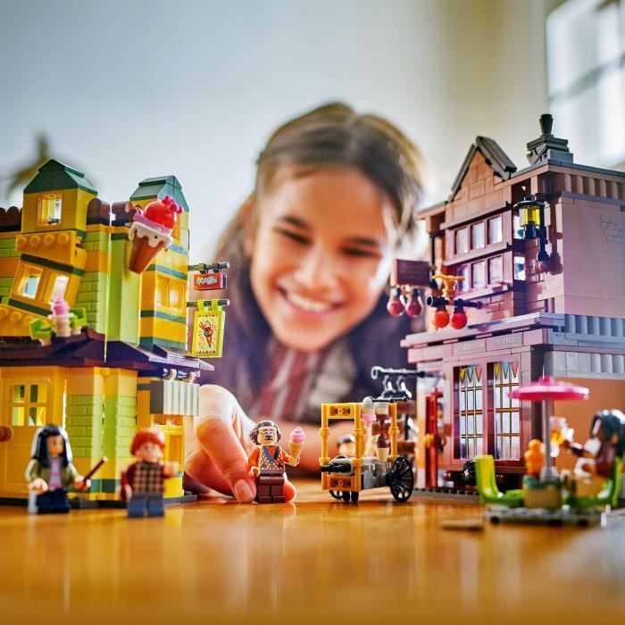 LEGO Harry Potter 76452 Quidditch Accessory Shop and Ice Cream Vendor Set for ages 8+