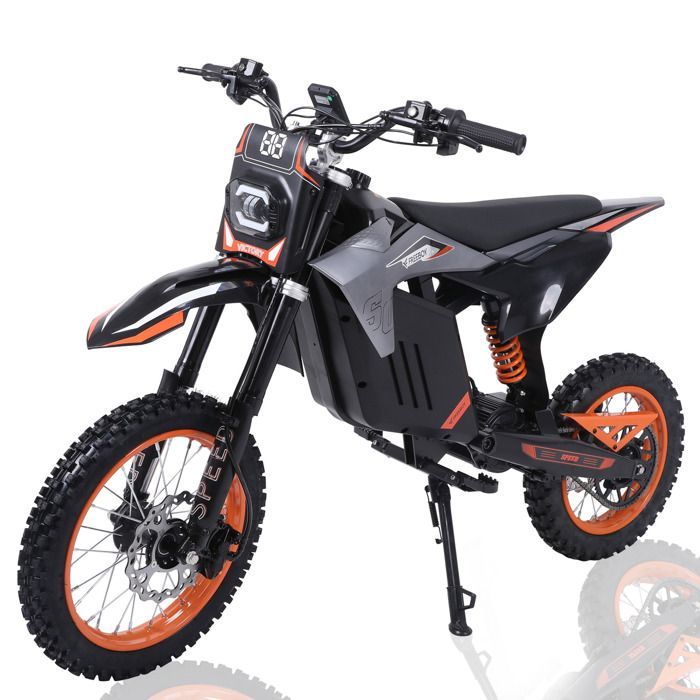 Bicicleta eléctrica todoterreno Freeboy Y88, 3000 W, batería de 48 V y 30 Ah, velocidad de 55 km/h, autonomía de 50 km, neumáticos de 14