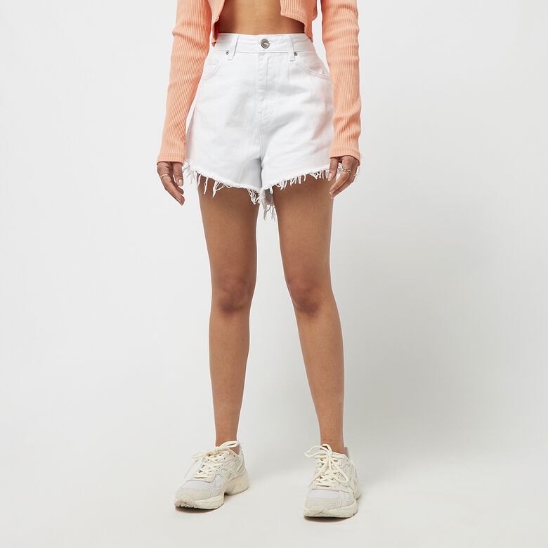 Gekleurde denim korte broek