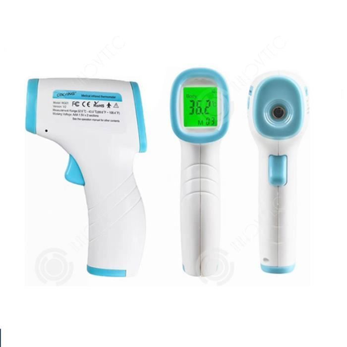 I® Tragbares Infrarot-Stirnthermometer, berührungsloses Stirnthermometer