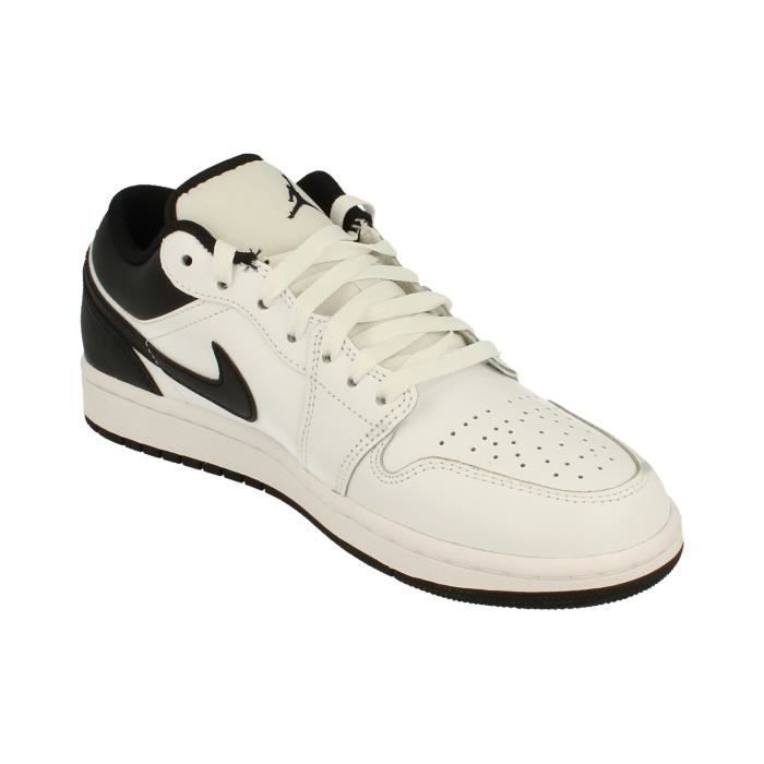 Sneakers - Nike - Air Jordan 1 Low - Herre - Hvid - Basketball Sneakers